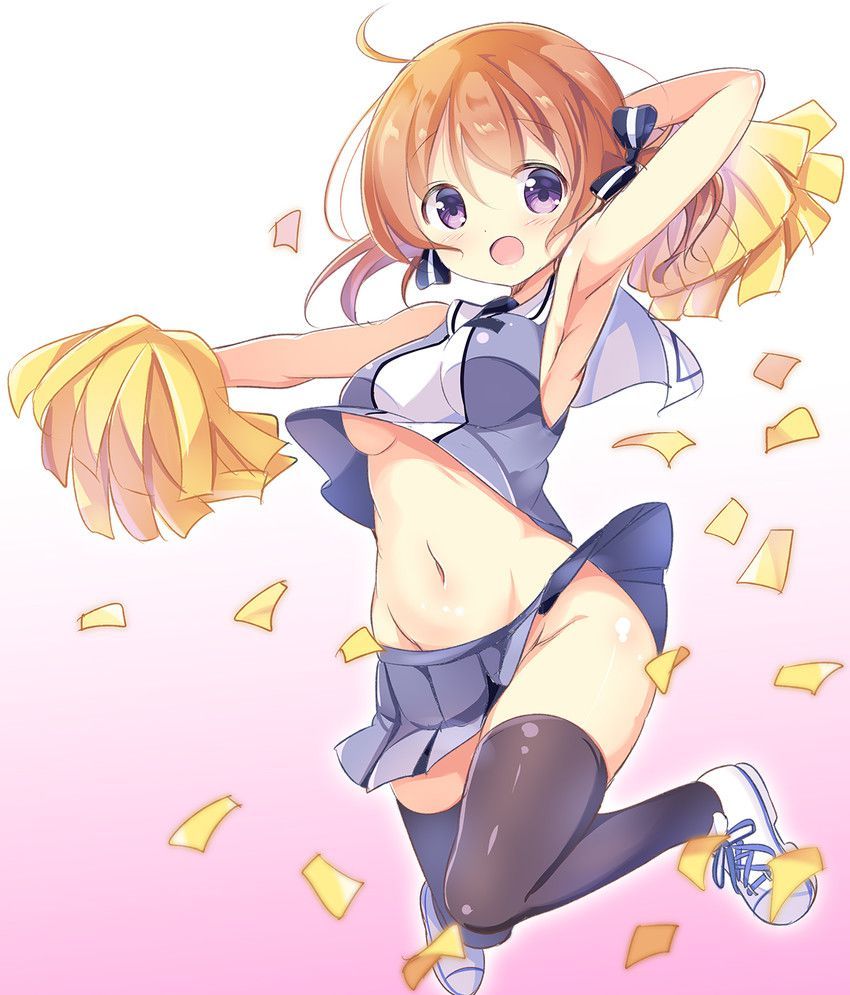 【Cheerleader】Please give me an image of a cheerleader who can play well Part 3 29