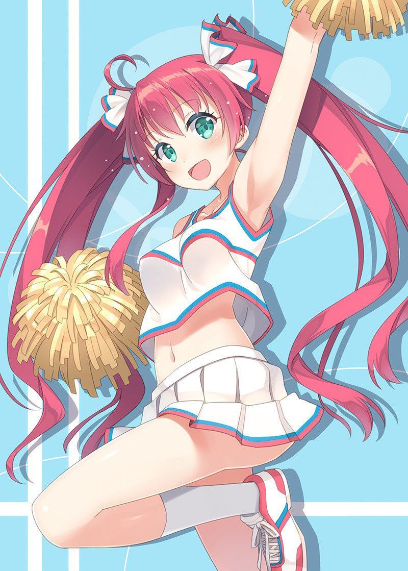 【Cheerleader】Please give me an image of a cheerleader who can play well Part 3 4