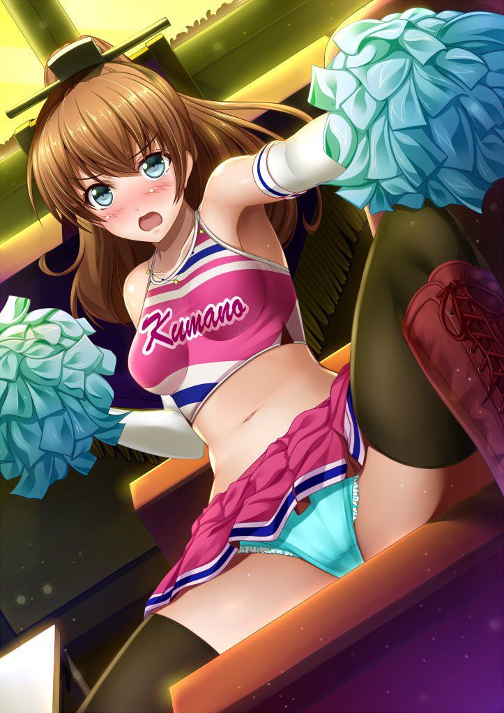 【Cheerleader】Please give me an image of a cheerleader who can play well Part 3 8