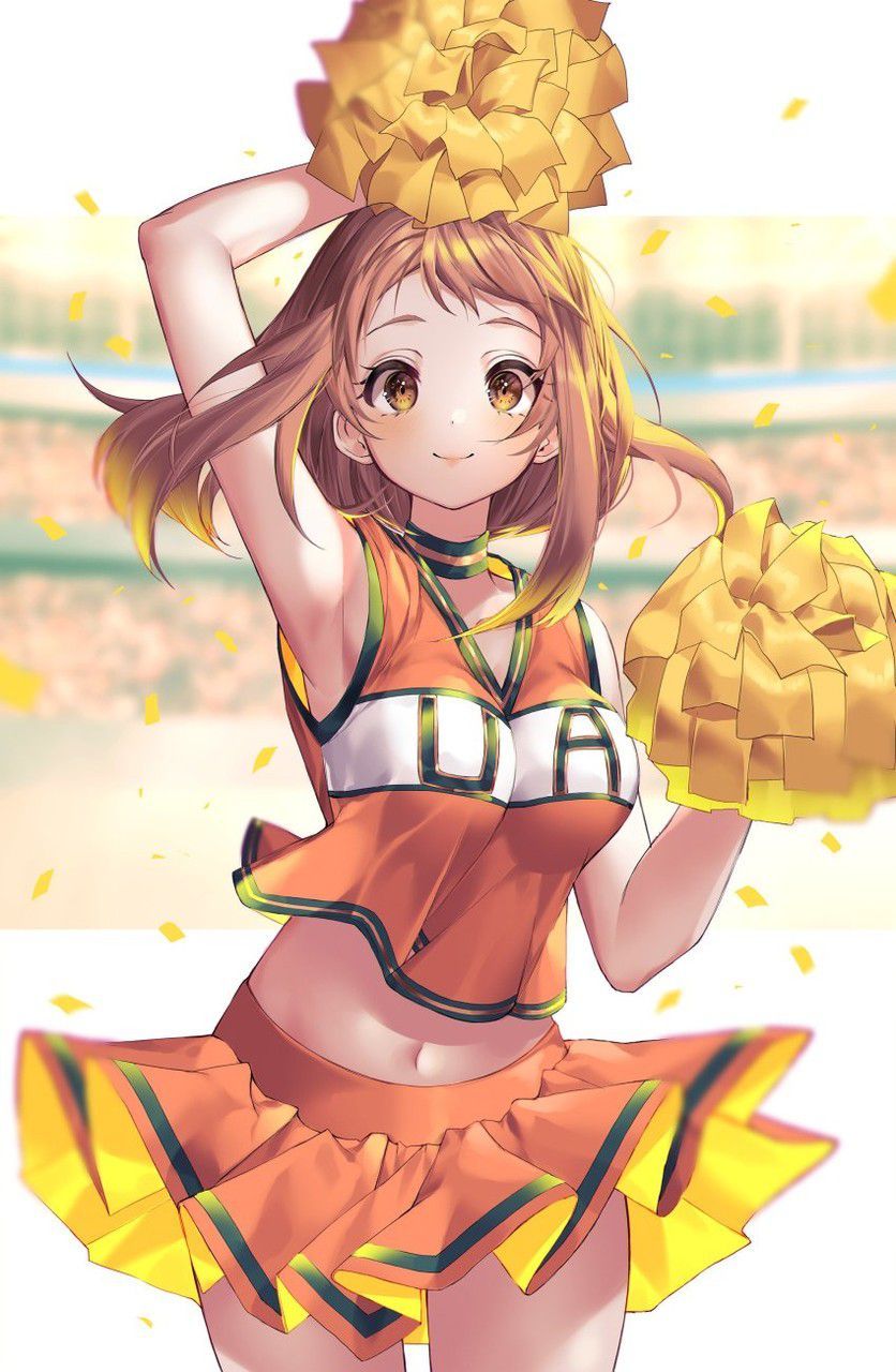 【Cheerleader】Please give me an image of a cheerleader who can play well Part 3 9