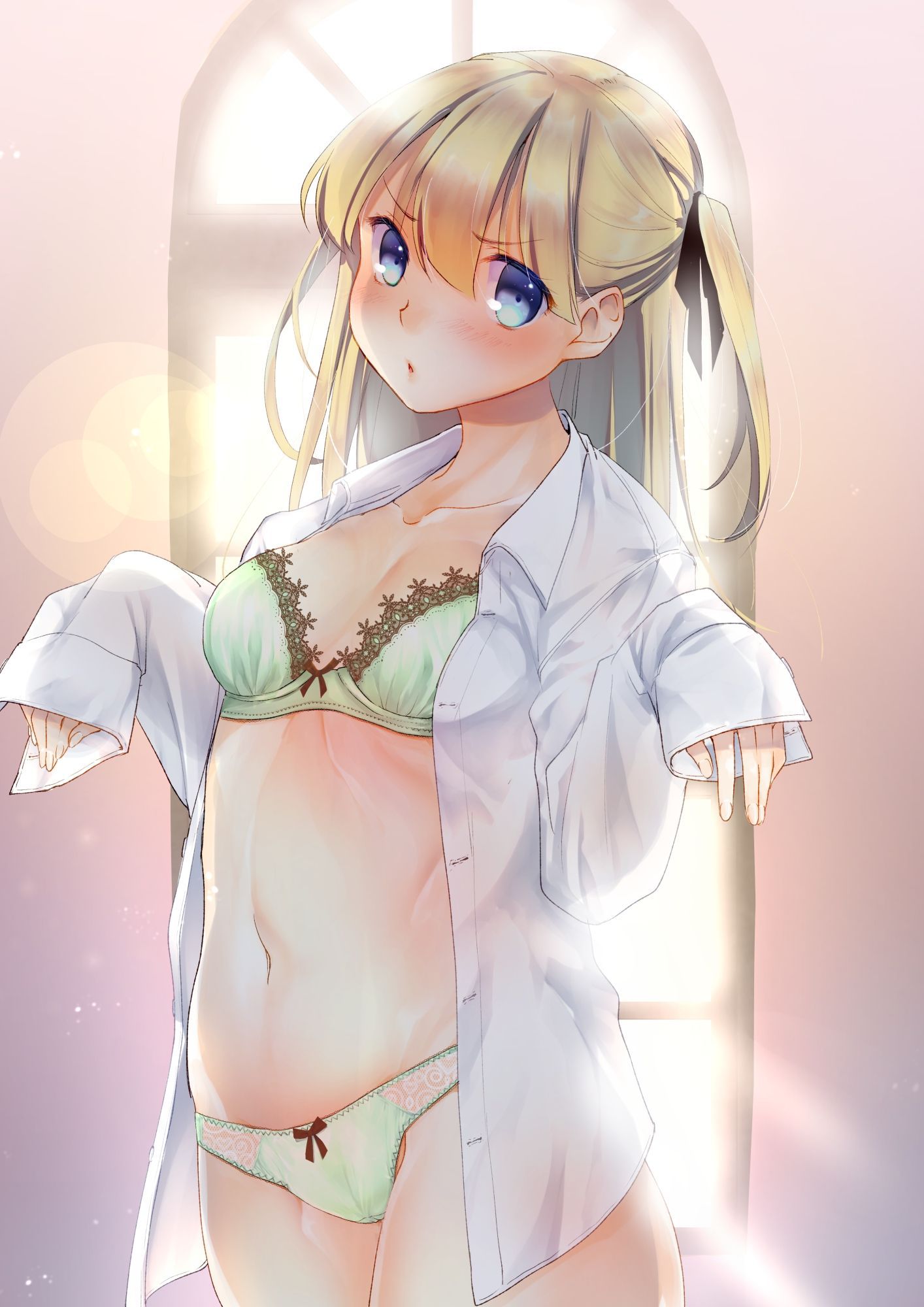 Erotic anime summary underwear is green beautiful girls [secondary erotic] 30