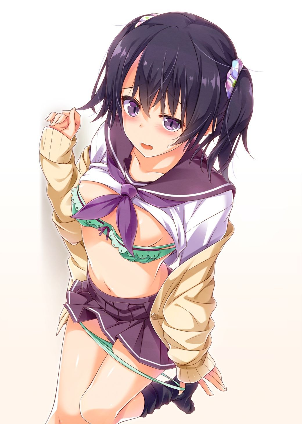 Erotic anime summary underwear is green beautiful girls [secondary erotic] 6