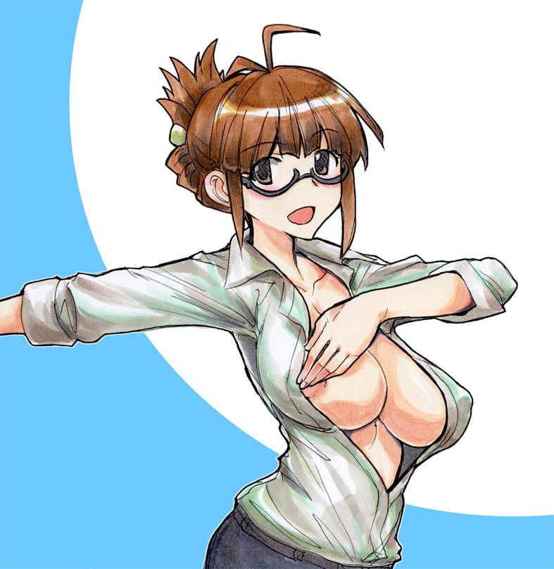 Idol Master Ritsuko Akizuki's Moe Cute Secondary Erotic Image Summary 24