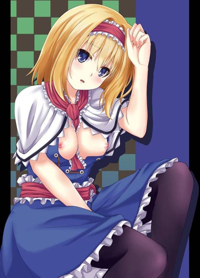 Alice's erotic secondary erotic images are full of boobs! 【Tougata Project】 18