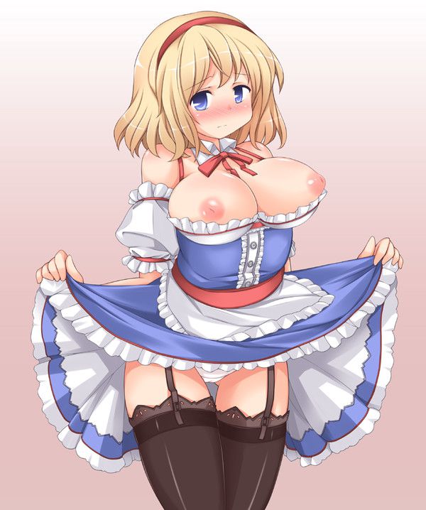 Alice's erotic secondary erotic images are full of boobs! 【Tougata Project】 22