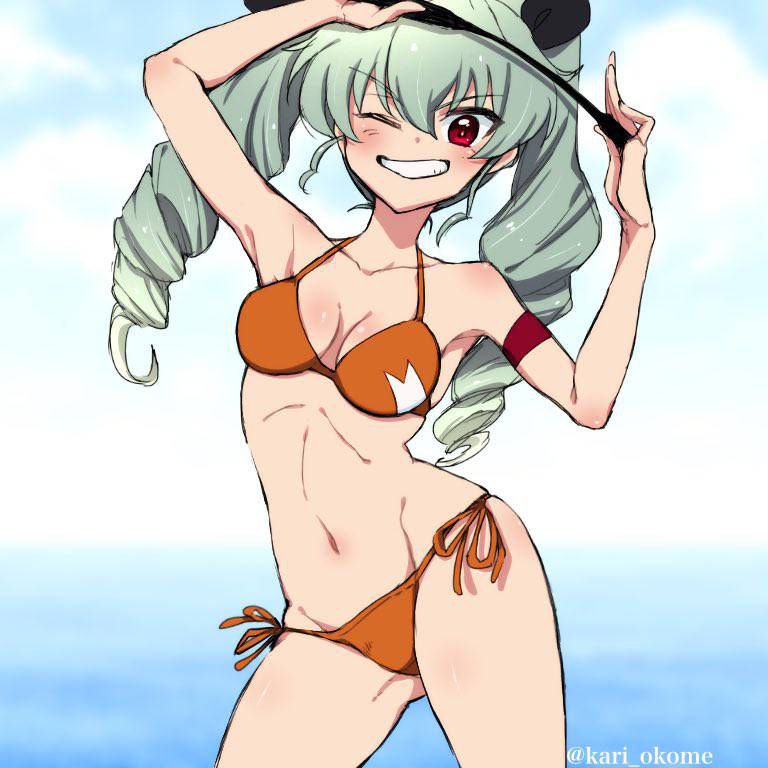 Anchovy's sexy and missing secondary erotic images [Girls &amp; Panzer] 11