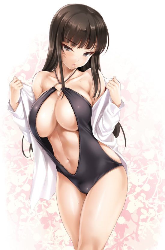 [Secondary Erotic] Girls &amp; Panzer Garpan Nishizumi Shiho Iemoto Erotic Image Summary [30 Sheets] 29