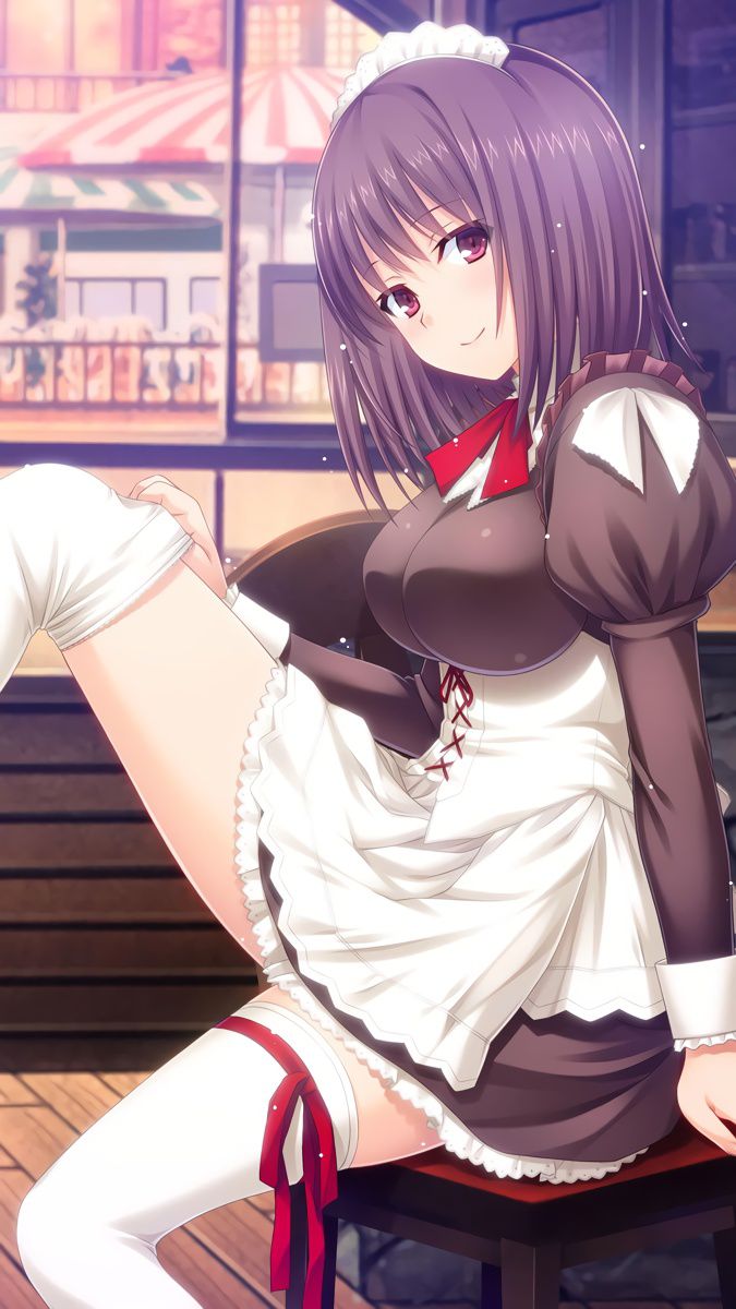 I and I both want to hire such a cute and big maid and secross every day! 10