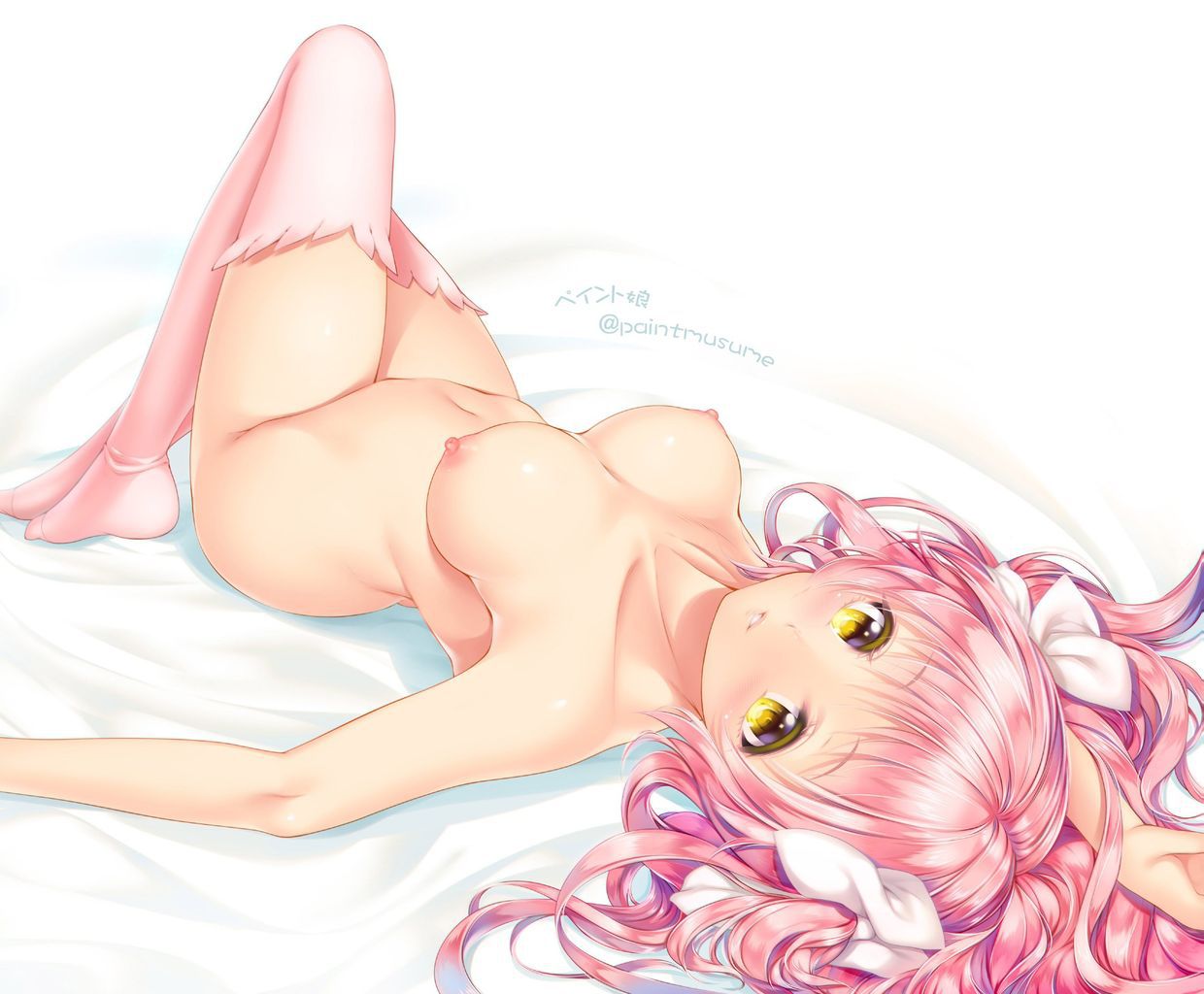 Image that a girl with pink hair is insanely [secondary erotic] 22