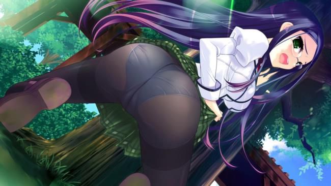 Erotic anime summary Pants that look through pantyhose are very beautiful girls and beautiful girls [secondary erotic] 24