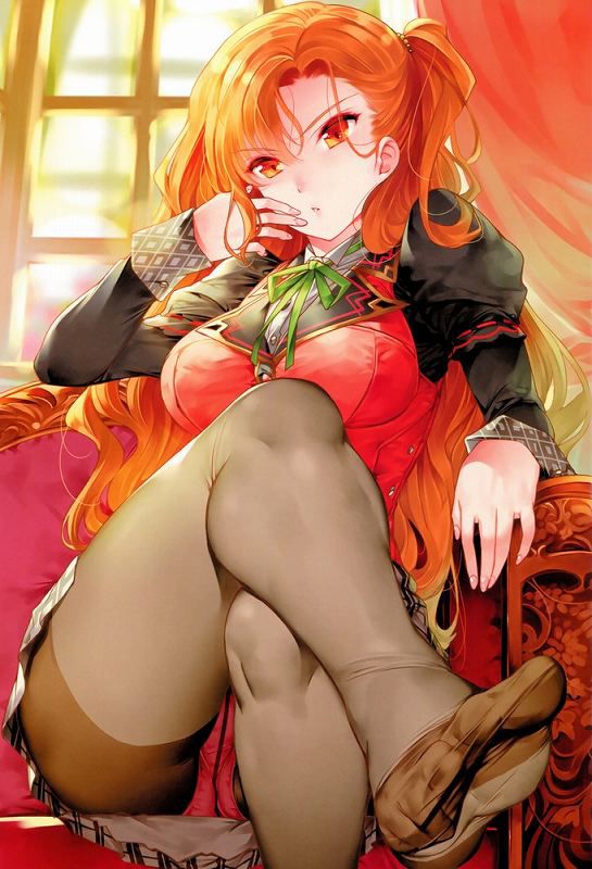 Erotic anime summary Pants that look through pantyhose are very beautiful girls and beautiful girls [secondary erotic] 28