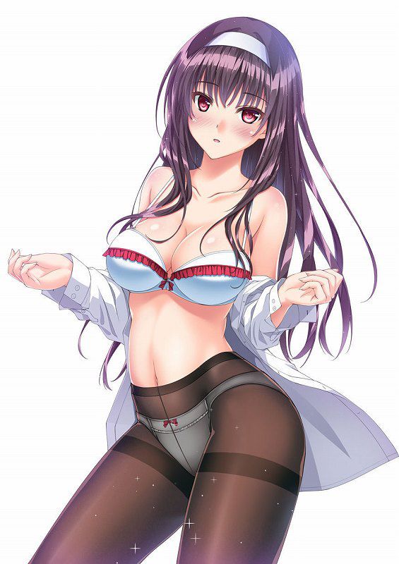 Erotic anime summary Pants that look through pantyhose are very beautiful girls and beautiful girls [secondary erotic] 29