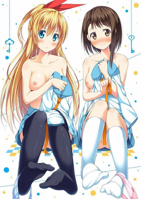 Nisekoi Kosaki Onodera's unprotected and too erotic secondary echi image summary 4