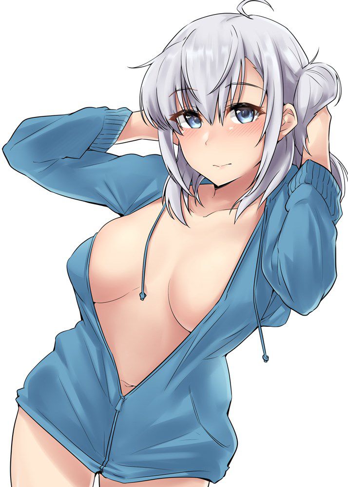 Please take an erotic image of silver hair! 20