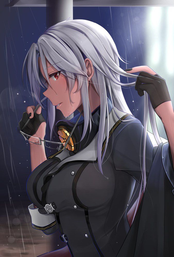 Please take an erotic image of silver hair! 4