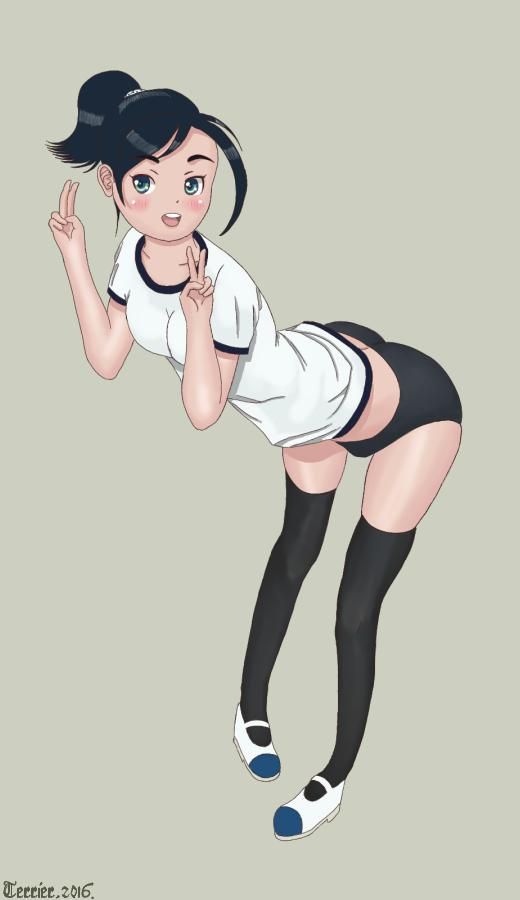 During the erotic image supply of gym clothes and bloomers! 6