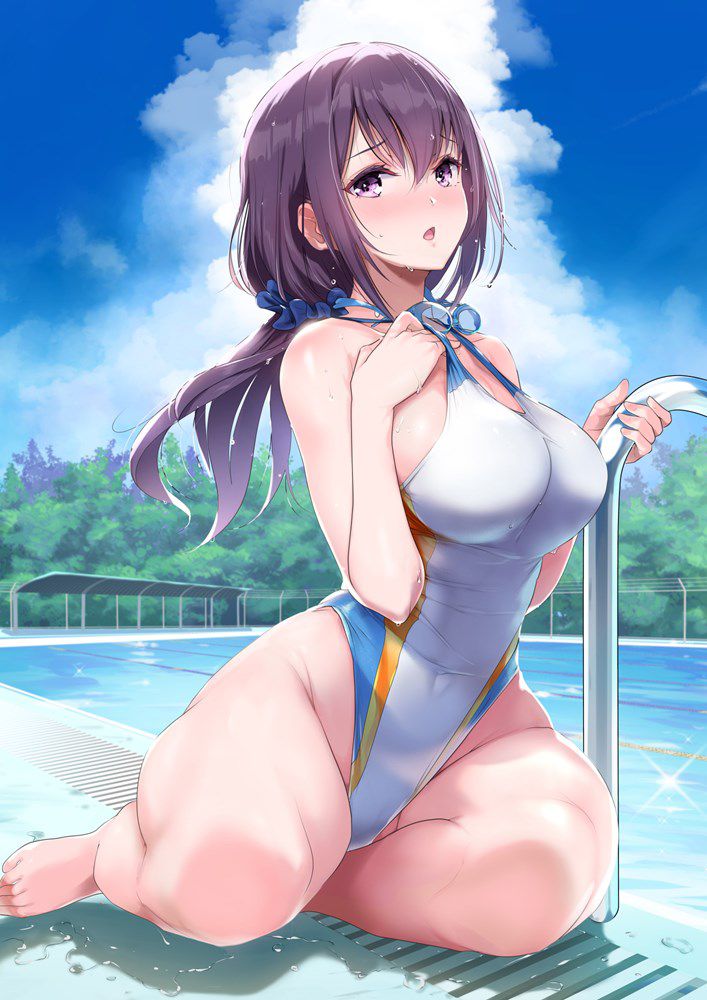 Erotic image summary that comes out of the swimming swimsuit! 15
