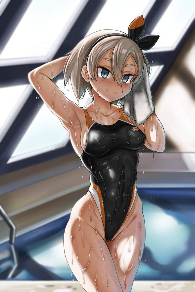 Erotic image summary that comes out of the swimming swimsuit! 20