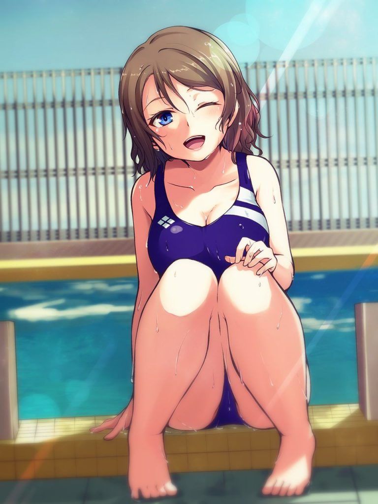 Erotic image summary that comes out of the swimming swimsuit! 3