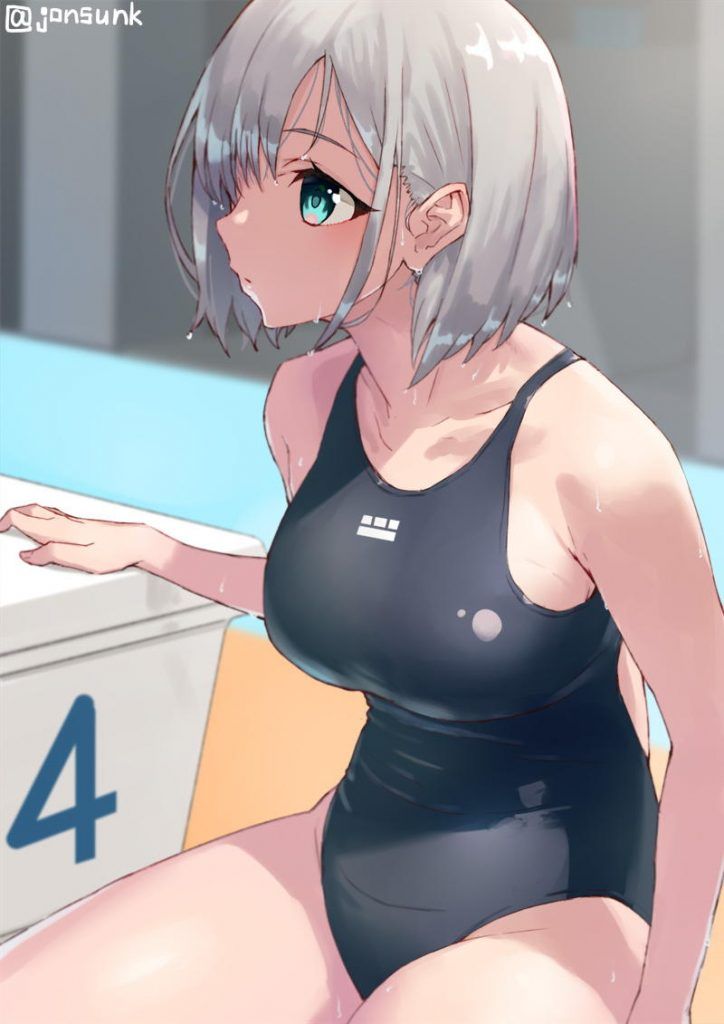 Erotic image summary that comes out of the swimming swimsuit! 4
