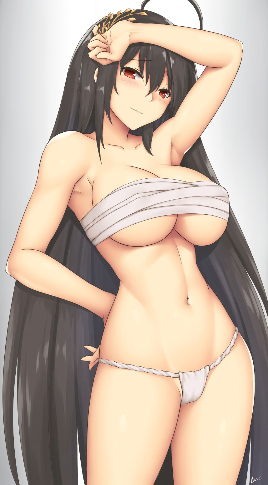 【Erotic anime summary】 Here is the erotic image collection of the lower breasts you want to tap tap from the bottom [50 sheets] 11