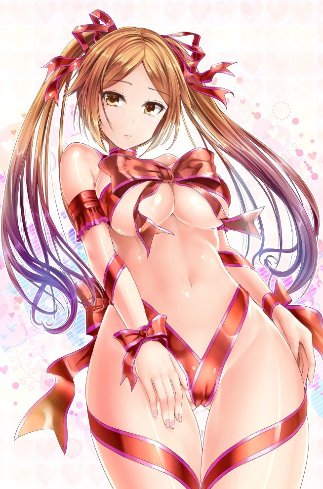 【Erotic anime summary】 Here is the erotic image collection of the lower breasts you want to tap tap from the bottom [50 sheets] 36