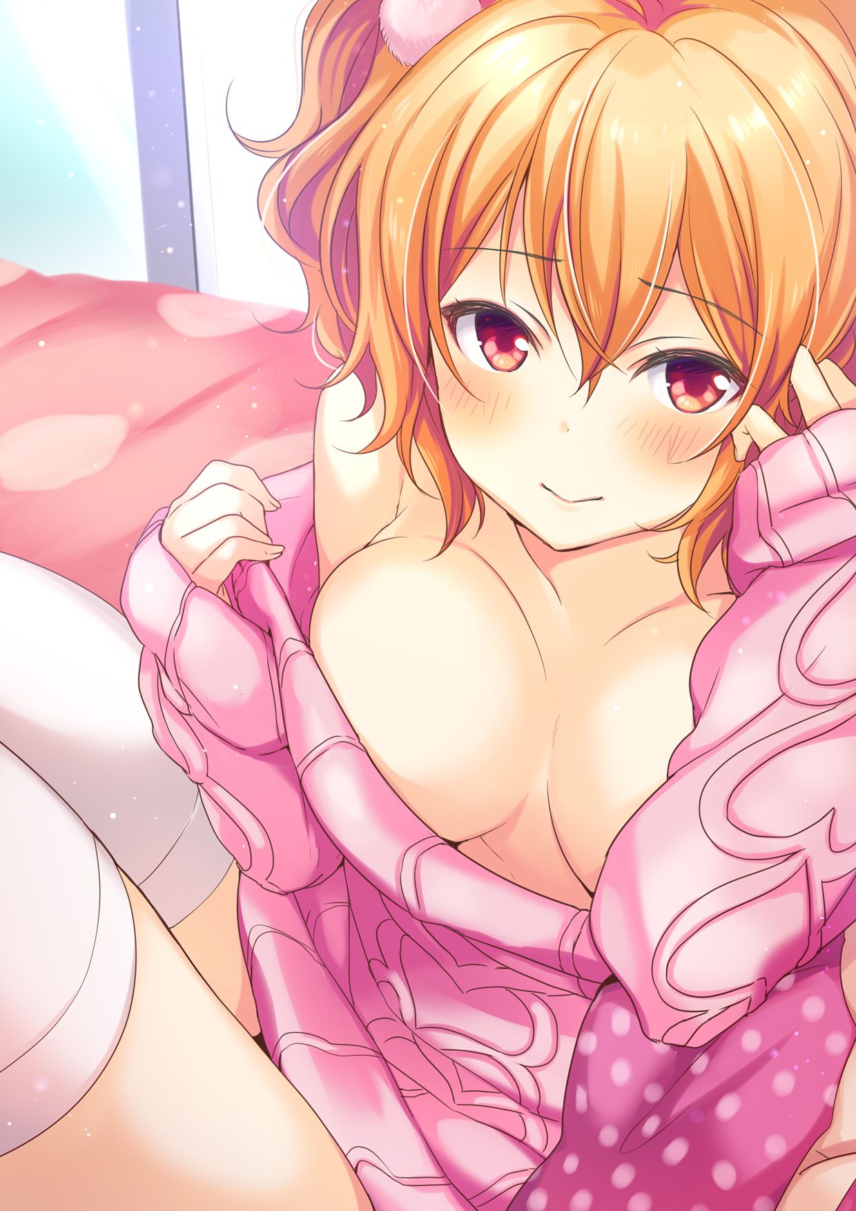 Erotic anime summary Beautiful girls who seduce with a beautiful naked sweater [50 sheets] 17