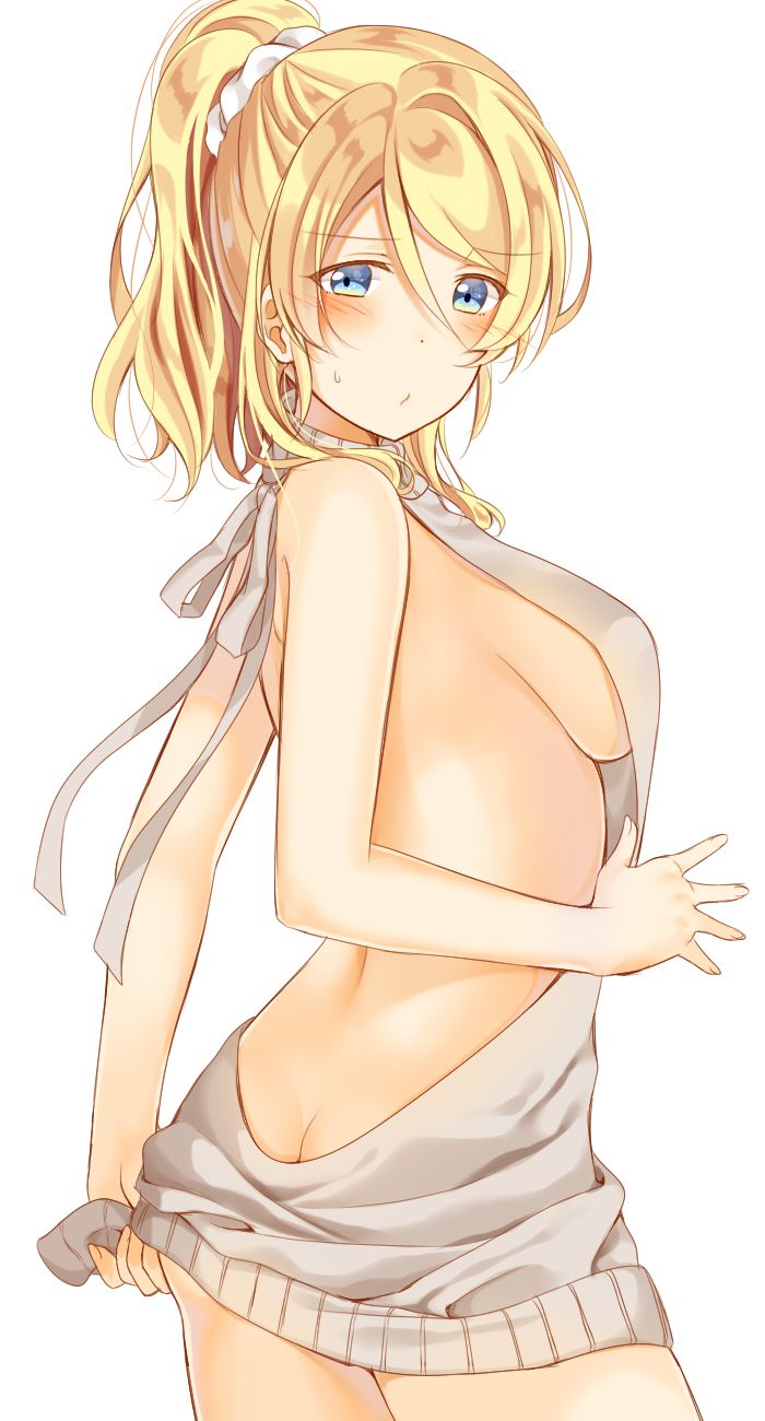 Erotic anime summary Beautiful girls who seduce with a beautiful naked sweater [50 sheets] 31
