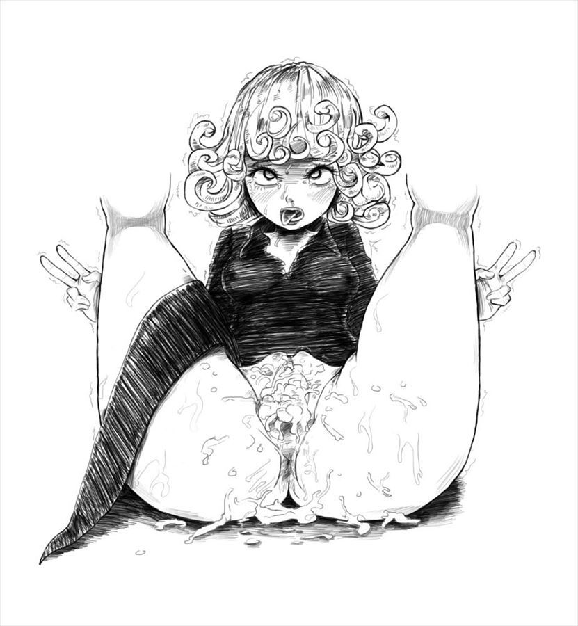 Erotic image that comes out very much just by imagining the masturbation figure of Tatsumaki [one punch man] 17