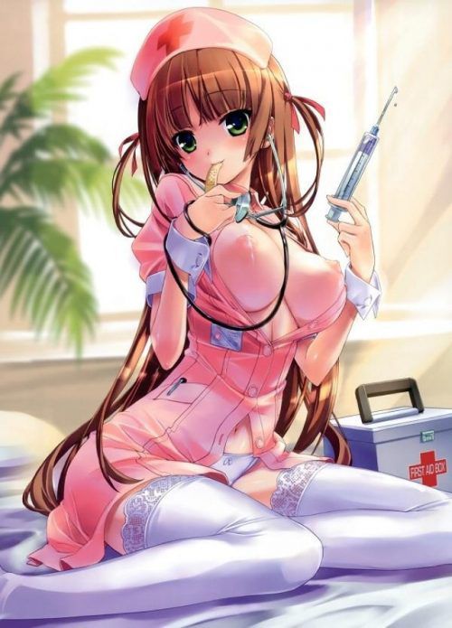 【Erotic anime summary】 Nurse will process sex with nursing Erotic images [60 sheets] 52