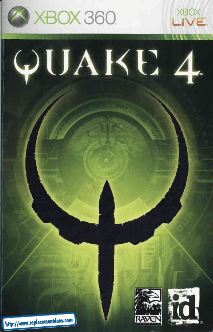 Quake 4 (Xbox 360) Game Manual 1