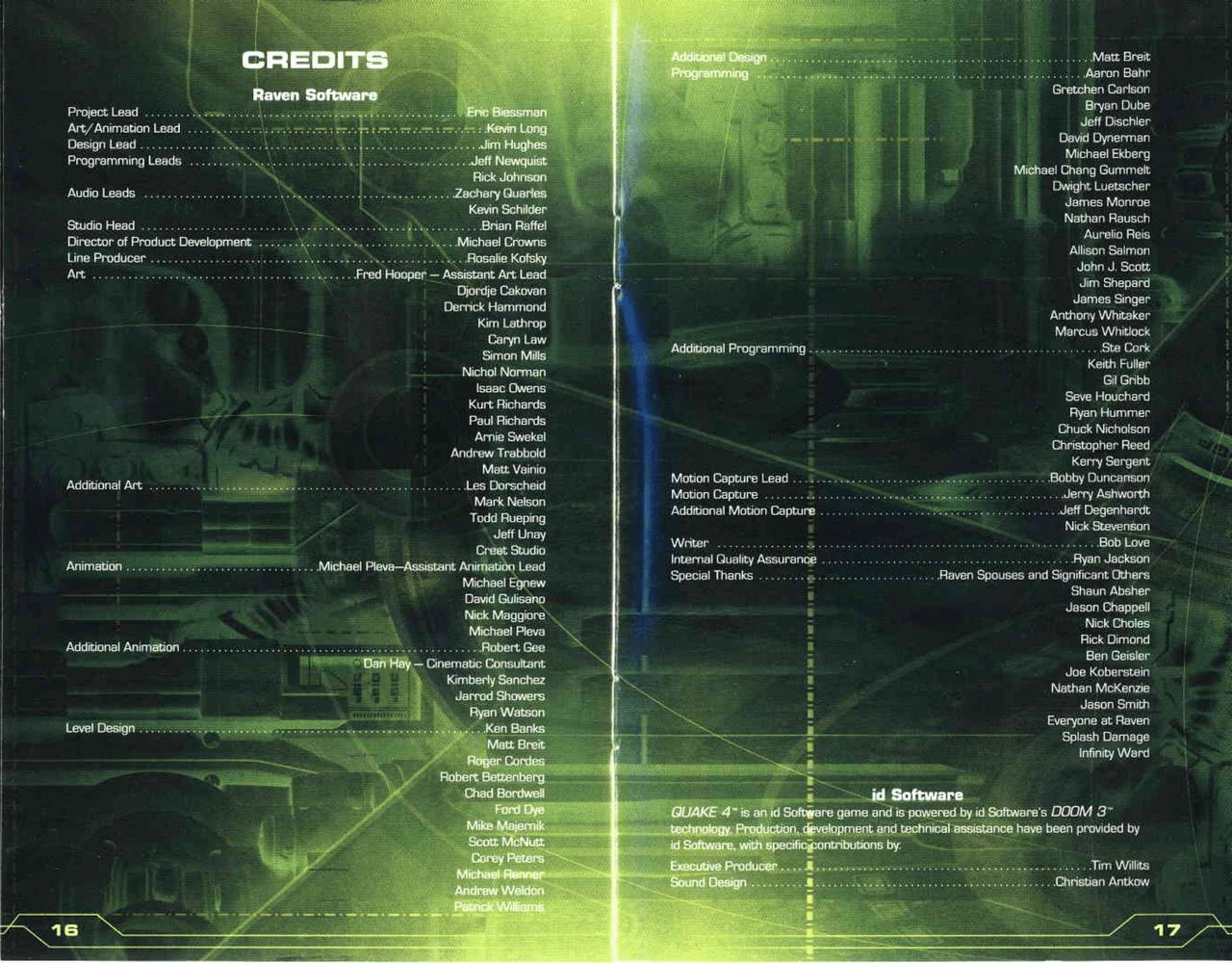 Quake 4 (Xbox 360) Game Manual 10