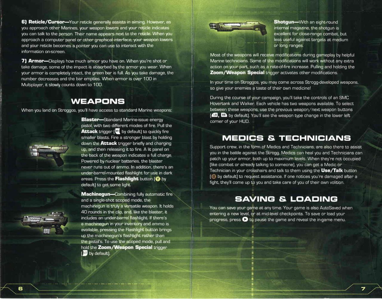 Quake 4 (Xbox 360) Game Manual 5