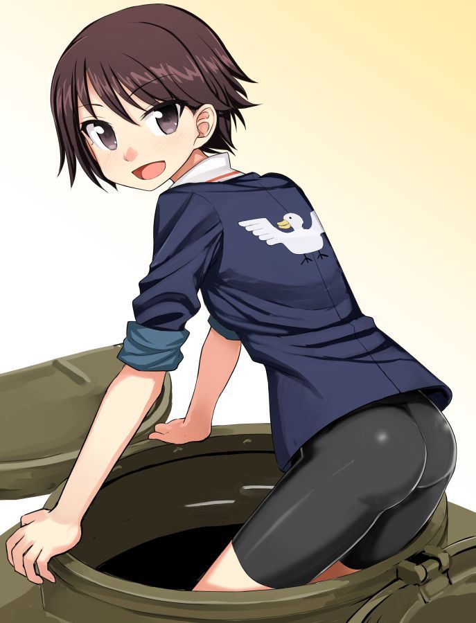 Girls &amp; Panzer: A simple secondary erotic image collection that can be immediately nuki of Noriko Isobe 10