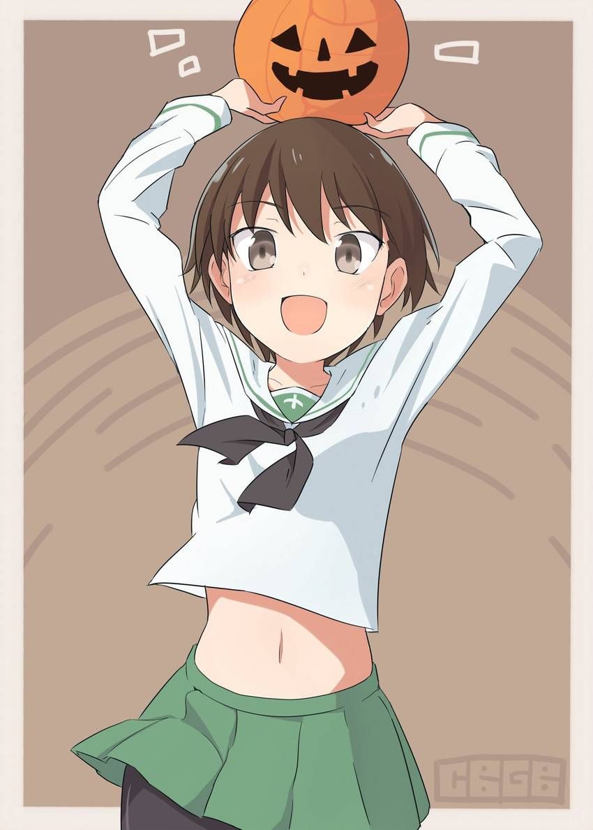 Girls &amp; Panzer: A simple secondary erotic image collection that can be immediately nuki of Noriko Isobe 17