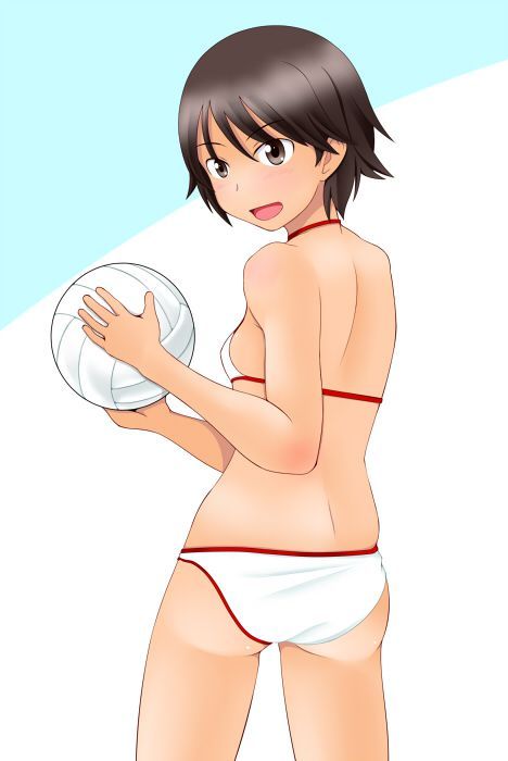 Girls &amp; Panzer: A simple secondary erotic image collection that can be immediately nuki of Noriko Isobe 18