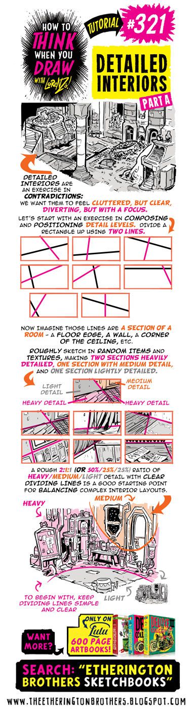 The Etherington Brothers - How To Think When You Draw Image Tutorial Files (Blog Rips) 321