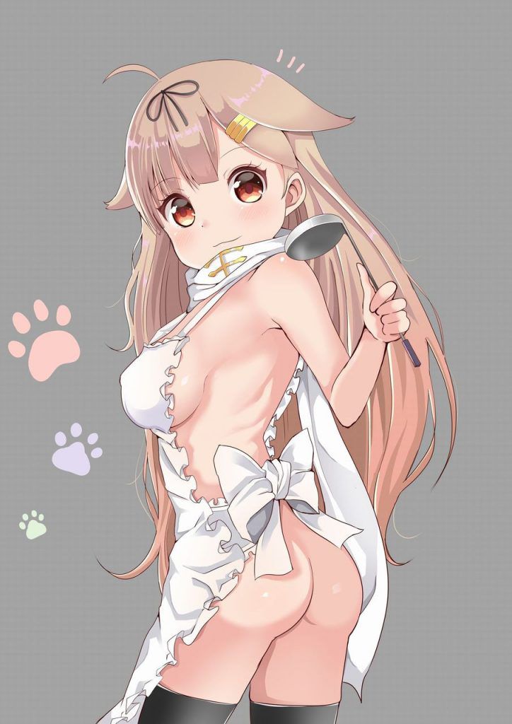 It is an erotic image of a naked apron! 8