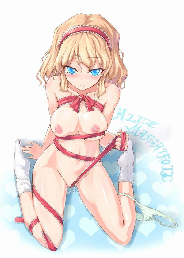 Erotic images of Alice's desperate sexy pose! 【Tougata Project】 4
