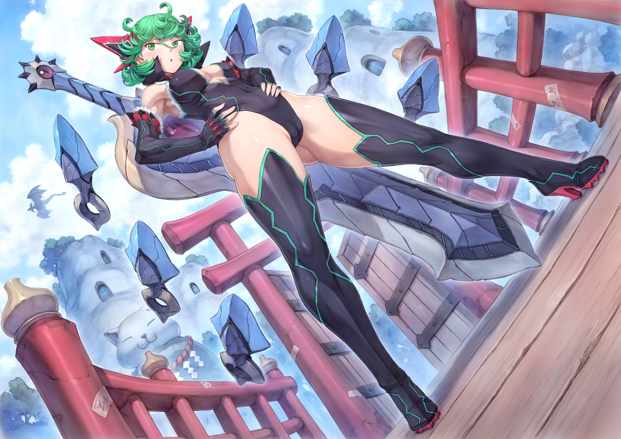 【Image】One-punch man Tatsumaki(28), etch is too 3