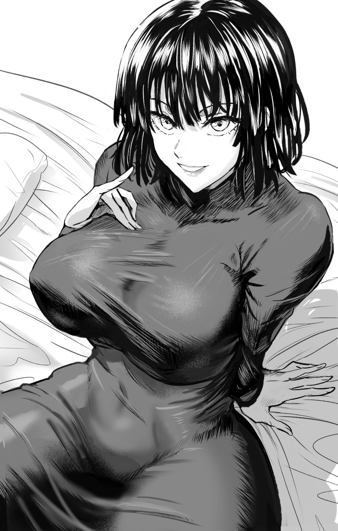 【Image】One-punch man Tatsumaki(28), etch is too 7
