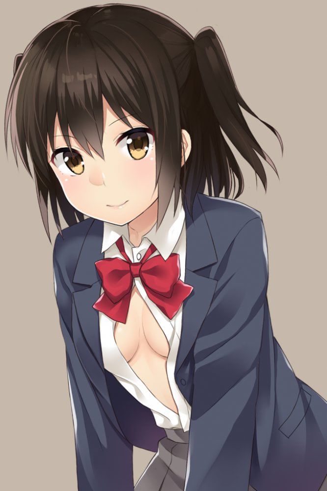 The uniformed beautiful girl 2D image summary that becomes moe ~ just by looking at it is too great! 19