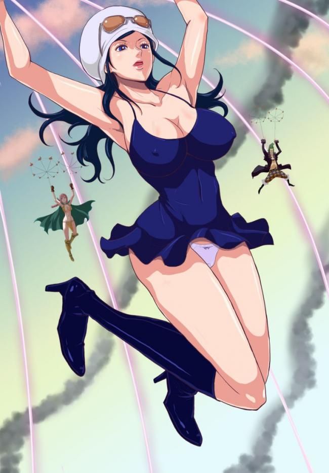 【One Piece】Nico Robin and Hamehame Rich H want to be secondary erotic images 6