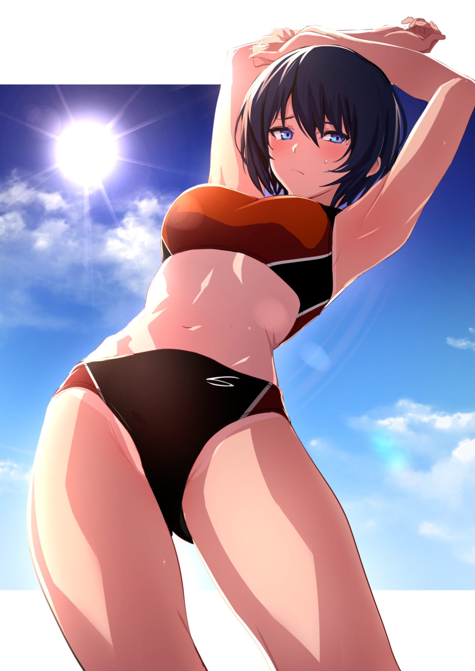 【2nd】Erotic image of a girl with a sunburn after Part 10 6