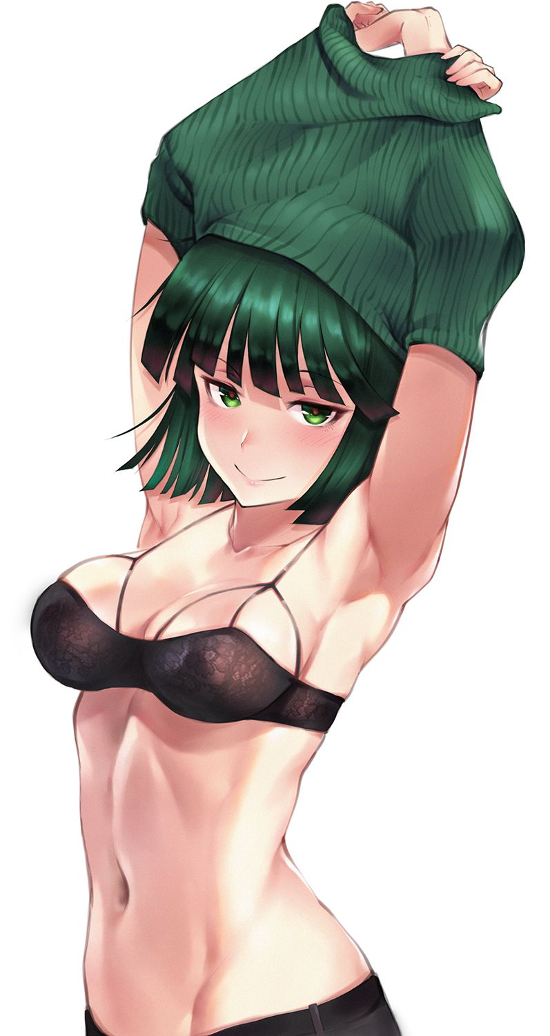 Erotic anime summary Erotic image collection of beautiful girls wearing sexy black underwear [50 sheets] 47