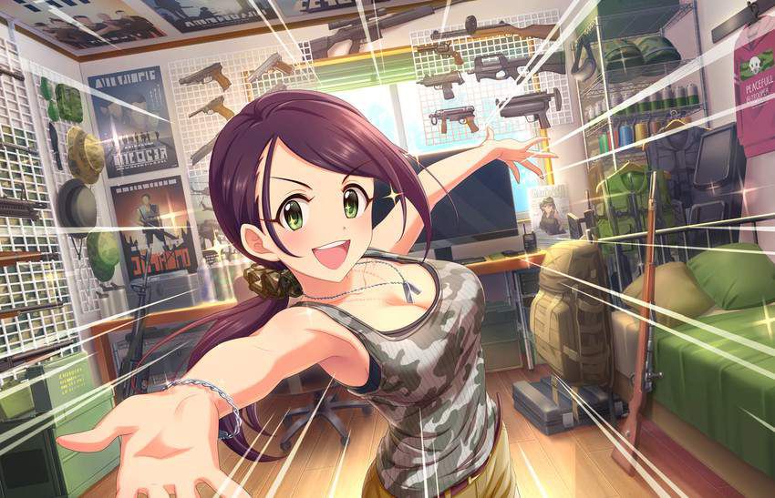 Idolmaster Cinderella Girls Saki Yamato's intense erotic and saddled secondary erotic image summary 26