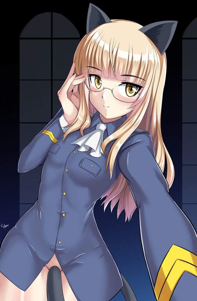Perrine Krostelman erotic image of Ahe face that is about to fall into pleasure! 【Strike Witches】 30