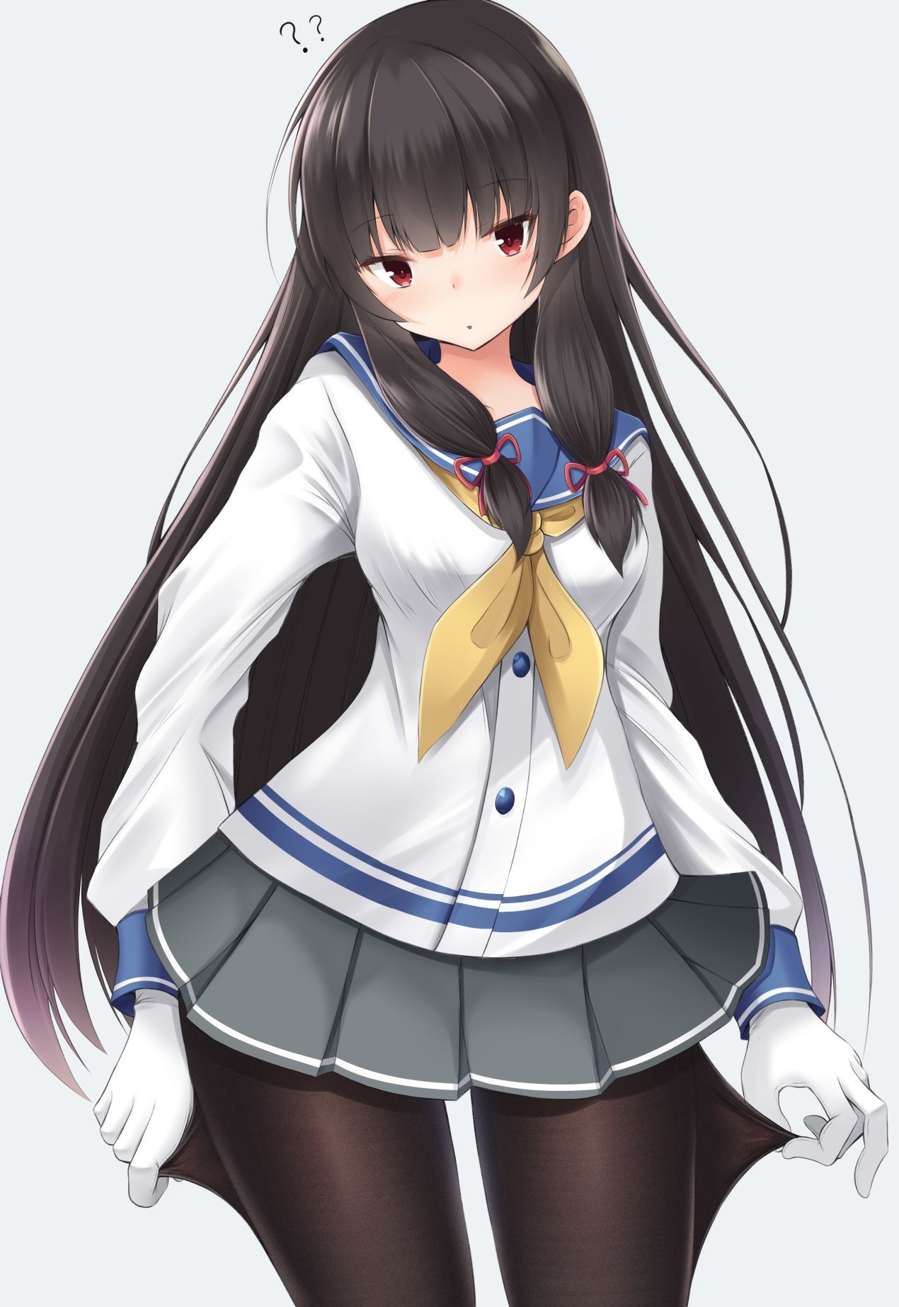 Isokaze's erotic secondary erotic images are full of boobs! [Fleet Collection] 11