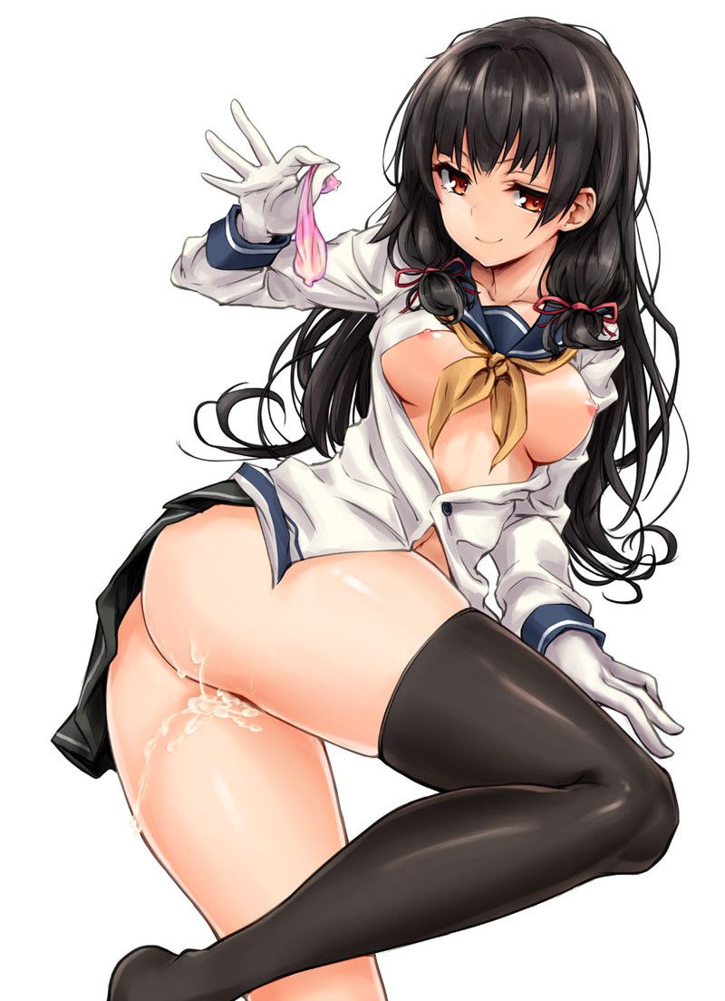 Isokaze's erotic secondary erotic images are full of boobs! [Fleet Collection] 7