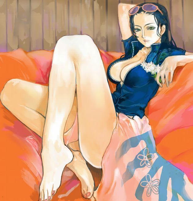 One Piece Erotic Cartoon Nico Robin's Service S ●X Immediately Pull Out! - Saddle! 12